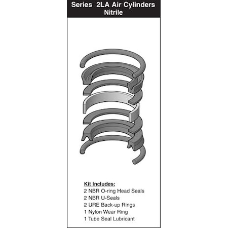 Atlas - After Market Parts Hydraulic Cylinder Repair Kit- 4 NBR PK PK4002MA01